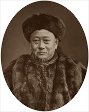 Kuo Sung-Tao, first Chinese envoy to Great Britain, 1880.Artist: Lock & Whitfield
