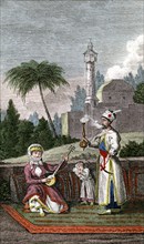 Persians, 1808.Artist: F Leopold