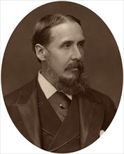 Sir Charles Rivers Wilson, knight, civil servant and financier, c 1880.Artist: Lock & Whitfield