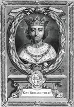 Richard II, King of England.Artist: P Vanderbanck
