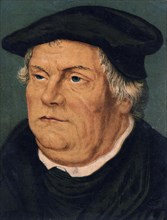Martin Luther, 16th century German Protestant reformer, (19th century). Artist: Unknown