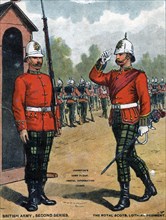 The Royal Scots (Lothian Regiment), 20th century. Artist: Unknown