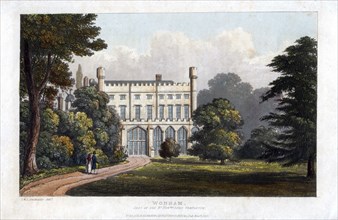 Wonham, Surrey, seat of Lord Templeton, c1827. Artist: Unknown