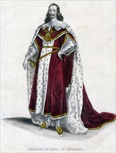 King Charles I, (mid 19th century).Artist: Ed Hargrave