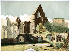Dryburgh Abbey, c1850. Artist: Unknown