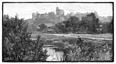 Windsor Castle, 1900.Artist: William Henry James Boot