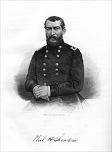 Philip Henry Sheridan, Union general, 1862-1867.Artist: Brady
