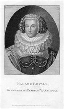 Madame Royale, daughter of King Henry IV of France, (1808).Artist: Bocquet
