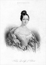Helene Louise Elizabeth, Duchess of Orleans, 1843. Artist: Unknown