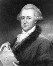 Sir William Herschel, German-born British astronomer.Artist: E Scriven