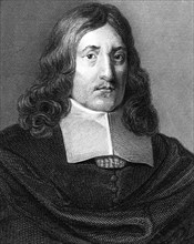 John Milton, 17th century English poet, (1820).Artist: JT Wedgwood