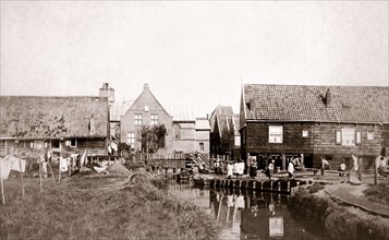 Marken Island, Netherlands, 1898.Artist: James Batkin