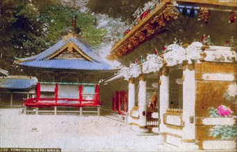 The Yomeimon Gate of Tosho-gu Shrine, Nikko, Japan. Artist: Unknown