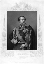 'Victor Emanuel, King of Sardinia', 19th century.Artist: DJ Pound