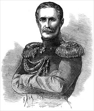 Prince Aleksandr Sergeyevich Menshikov, Russian military commander, 1853. Artist: Unknown