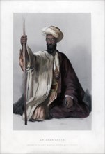 'An Arab Sheik', 19th century. Artist: WJ Edwards