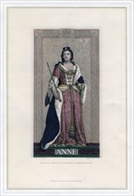 Queen Anne, (19th century). Artist: H Bourne