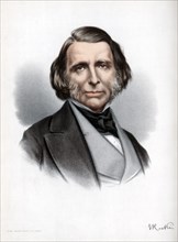 John Ruskin, British author, poet, artist and critic, c1890.Artist: Cassell, Petter & Galpin