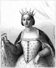 Marguerite de Provence, Queen Consort of Louis IX of France. Artist: Unknown
