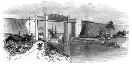 The Latchford Viaduct, Manchester Ship Canal, 1894. Artist: Unknown
