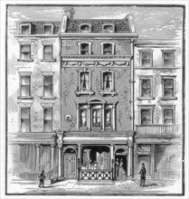 Lord Byron's birthplace, Holles Street, Cavendish Square, London, 1888. Artist: Unknown