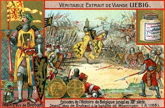 Episodes in the history of Belgium up until the 13th century: John I of Brabant, (c1900). Artist: Unknown