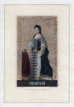 Mary II, Queen of England, Scotland and Ireland.Artist: R Anderson