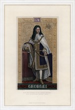 George I, King of Great Britain. Artist: William Home Lizars