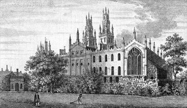 All Souls College, Oxford University. Artist: Unknown
