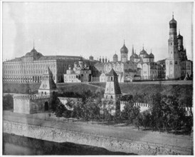 The Kremlin, Moscow, late 19th century. Artist: John L Stoddard