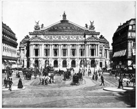 Grand Opera House, Paris, late 19th century. Artist: John L Stoddard