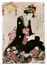 'The Madonna of the Paper Stork', (1901).Artist: Kitagawa Utamaro