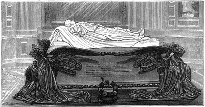 'Prince Consort's Tomb', 1880.Artist: Robert Taylor Pritchett
