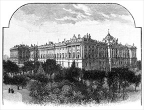 The Royal Palace, Madrid, Spain, 1900. Artist: Unknown