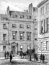 Lord Beaconsfield's house, 19, Curzon Street, Mayfair, London, 1900. Artist: Unknown