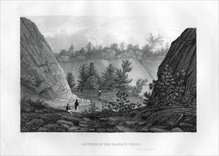 'Source of the Passaic Falls', New Jersey, 1855. Artist: Unknown