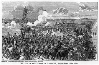 'Battle of the Plains of Abraham, September 13th, 1759', (1877). Artist: Unknown