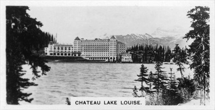 Chateau Lake Louise, Alberta, Canada, c1920s. Artist: Unknown