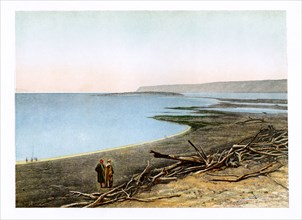 The Dead Sea, c1870.Artist: W Dickens