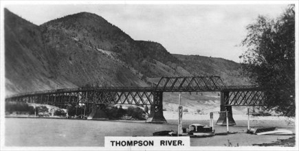 Thompson River, British Columbia, Canada, c1920s. Artist: Unknown