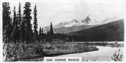 Van Horne Range, Canadian Rockies, c1920s. Artist: Unknown