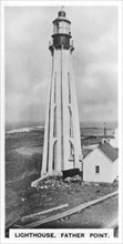 Lighthouse, Father Point, Quebec, Canada, c1920s. Artist: Unknown