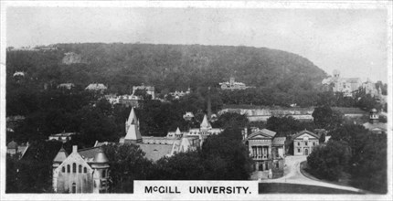 McGill University, Montreal, Canada, c1920s. Artist: Unknown