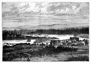 The Western Suburbs of Victoria, Vancouver Island, Canada, c1888. Artist: Unknown