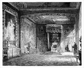 The Throne Room, Windsor Castle, c1888. Artist: Unknown