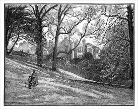 Pembroke Lodge, Richmond, London, c1888. Artist: Unknown