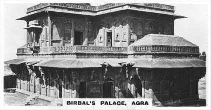Birbal's Palace, Fatehpur Sikri, Agra, India, c1925. Artist: Unknown