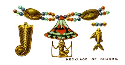 Necklace of Charms, 1923. Artist: Unknown