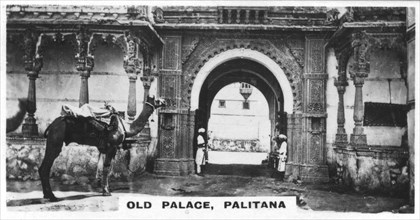 Old Palace, Palitana, India, c1925. Artist: Unknown