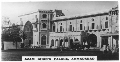 Azam Khan's palace, Ahmedabad, India, c1925. Artist: Unknown